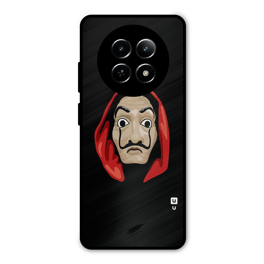Money Heist Mask Metal Back Case for Realme 13