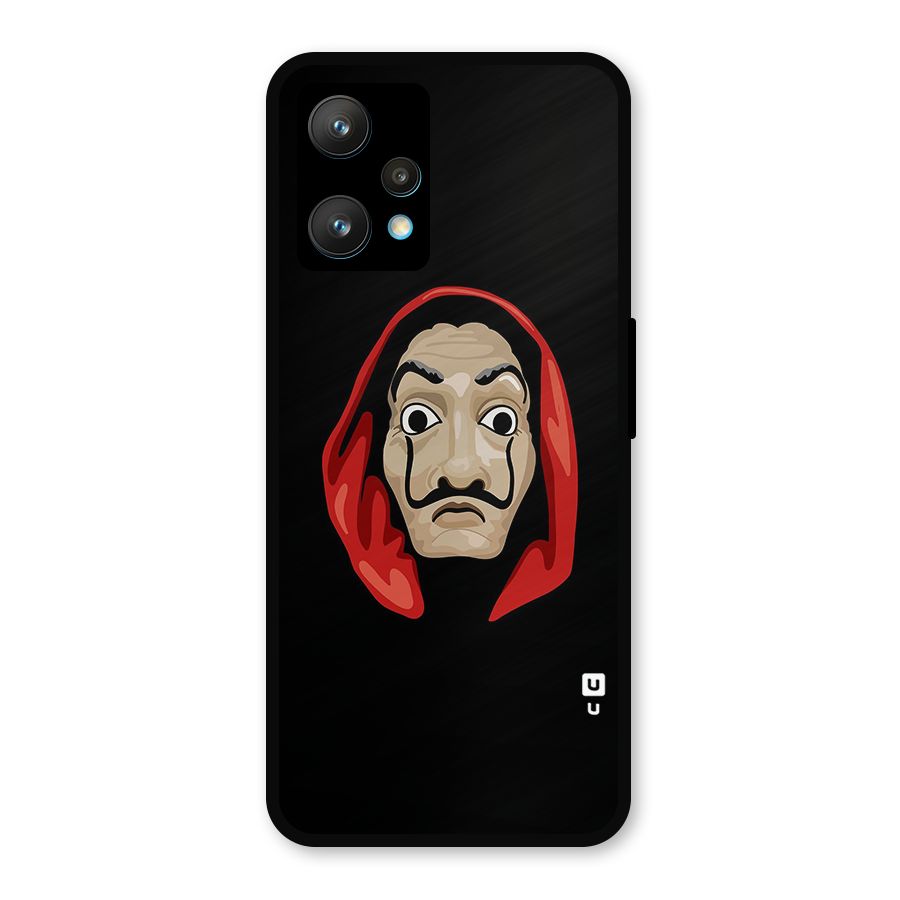 Money Heist Mask Metal Back Case for Realme 9
