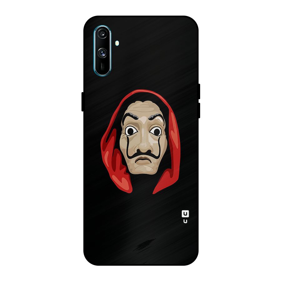 Money Heist Mask Metal Back Case for Realme C3