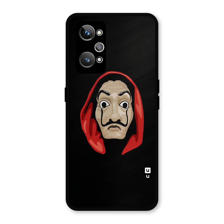 Money Heist Mask Metal Back Case for Realme GT Neo 3T