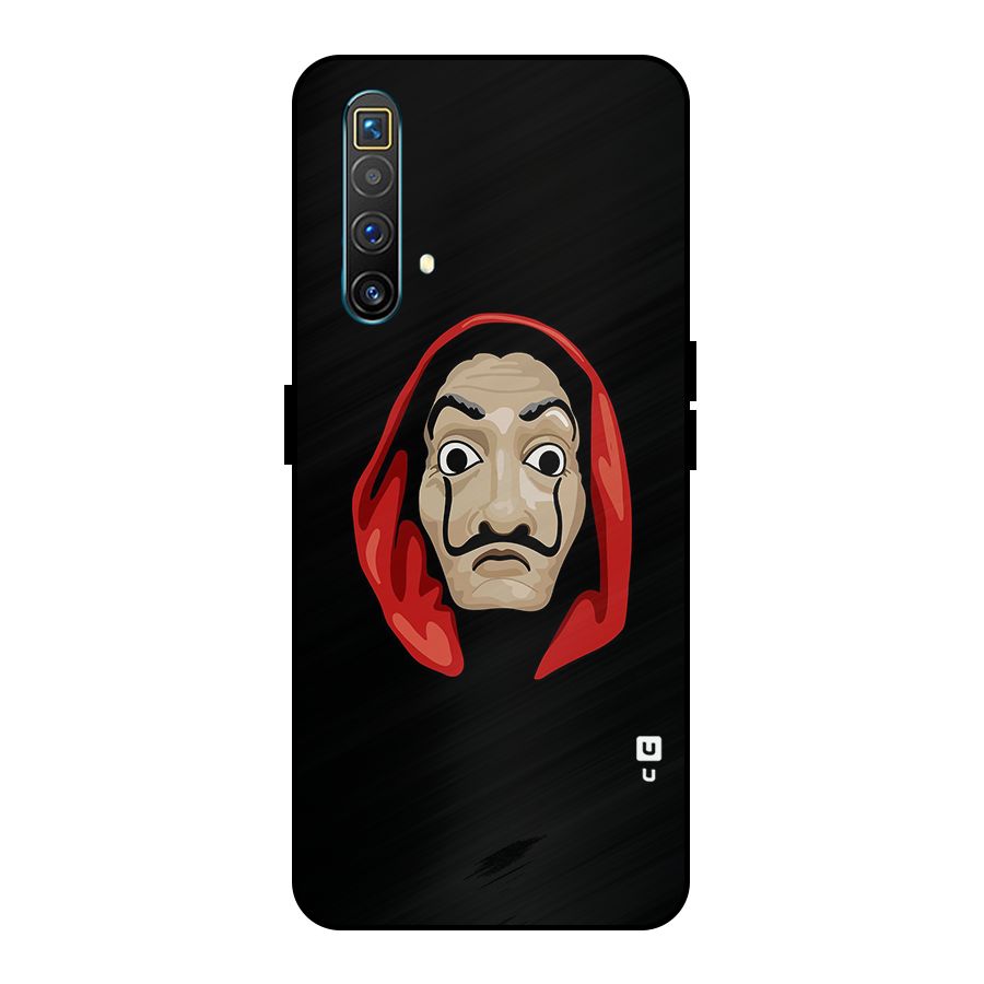 Money Heist Mask Metal Back Case for Realme X3 SuperZoom