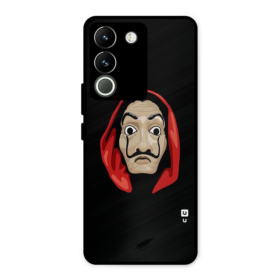 Money Heist Mask Metal Back Case for Vivo Y200