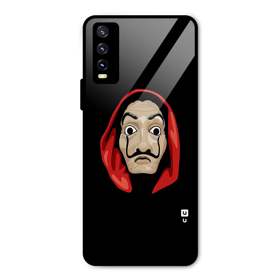 Money Heist Mask Metal Back Case for Vivo Y20i