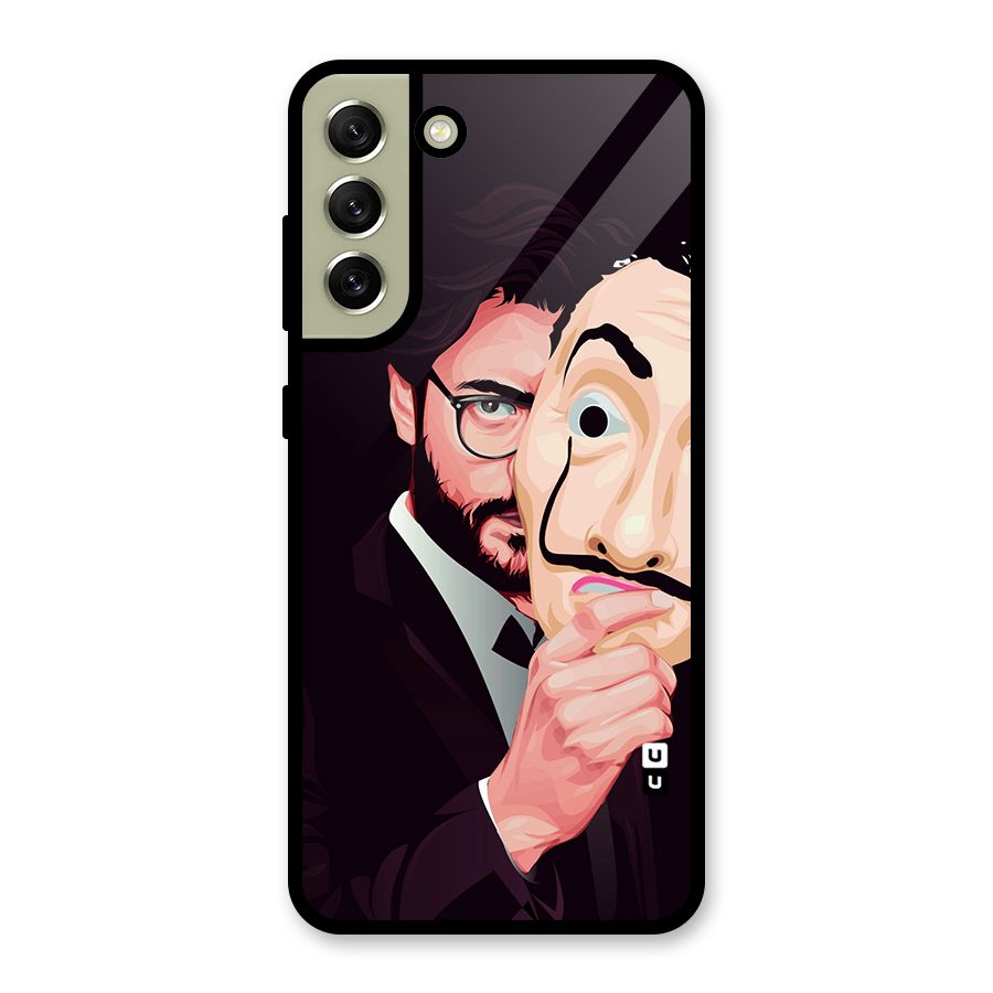 Money Heist Professor Art Metal Back Case for Galaxy S21 FE 5G (2023)