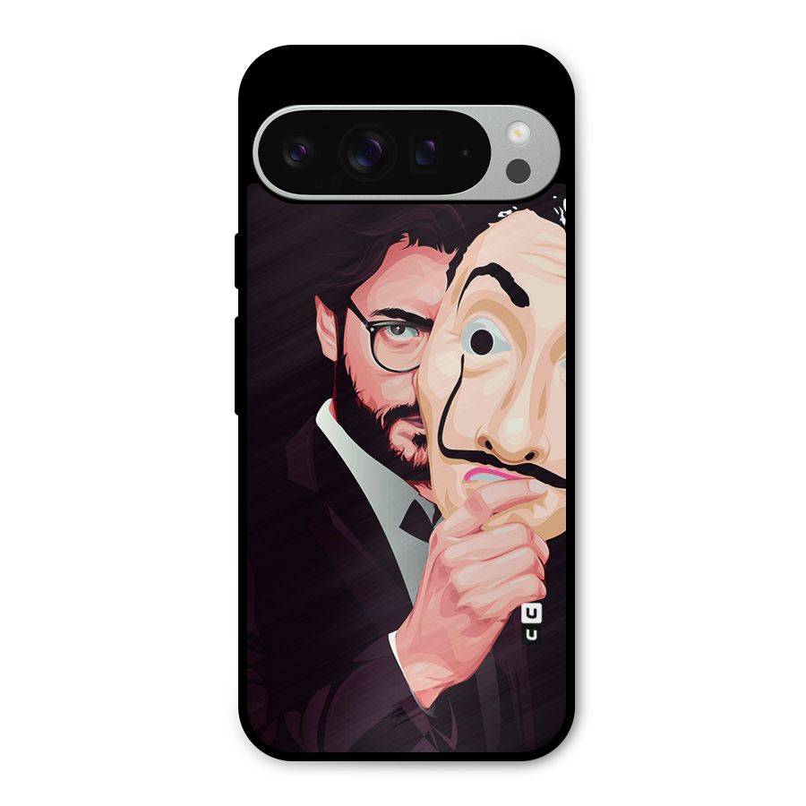 Money Heist Professor Art Metal Back Case for Google Pixel 9 Pro XL