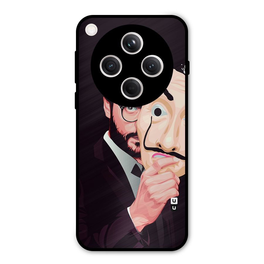 Money Heist Professor Art Metal Back Case for Oppo Find X8