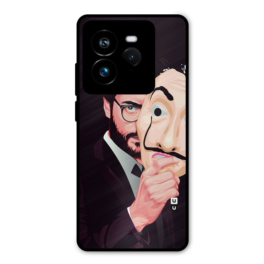 Money Heist Professor Art Metal Back Case for Realme GT 7 Pro