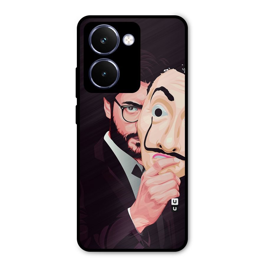 Money Heist Professor Art Metal Back Case for Realme P3 Ultra