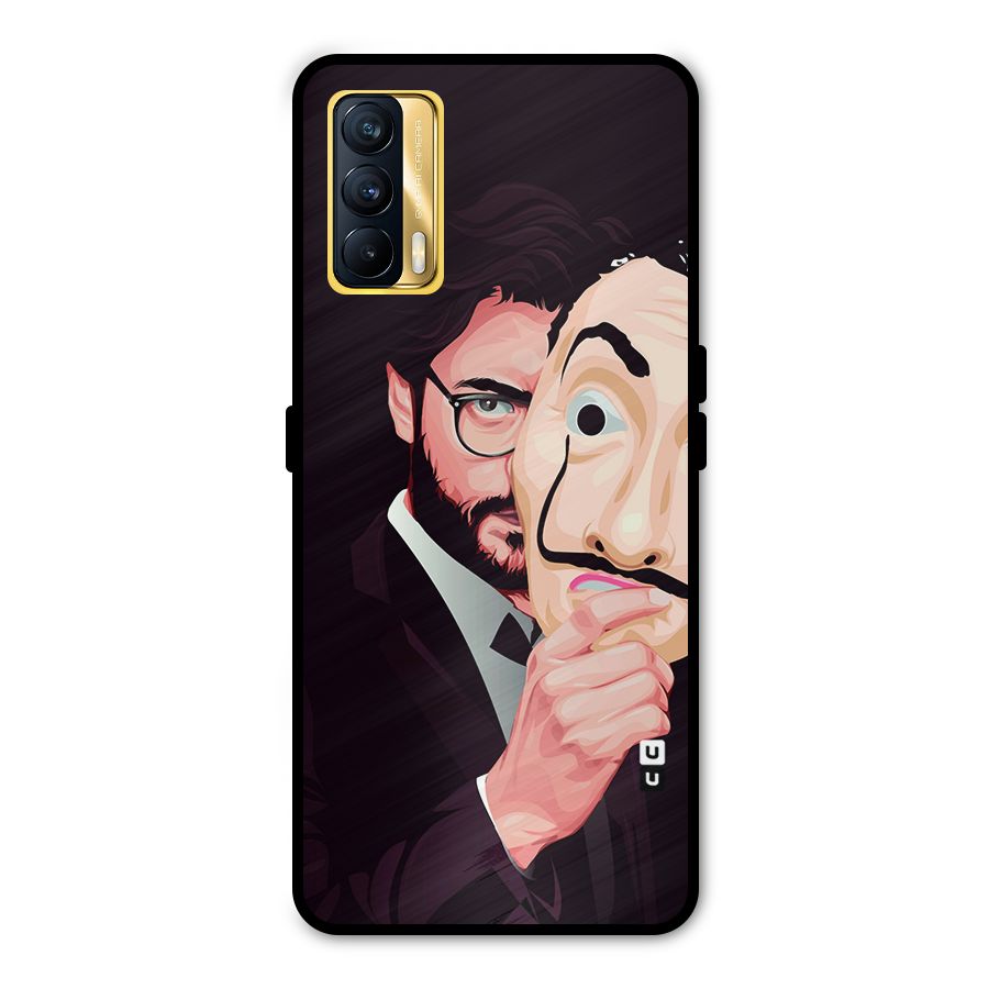 Money Heist Professor Art Metal Back Case for Realme X7