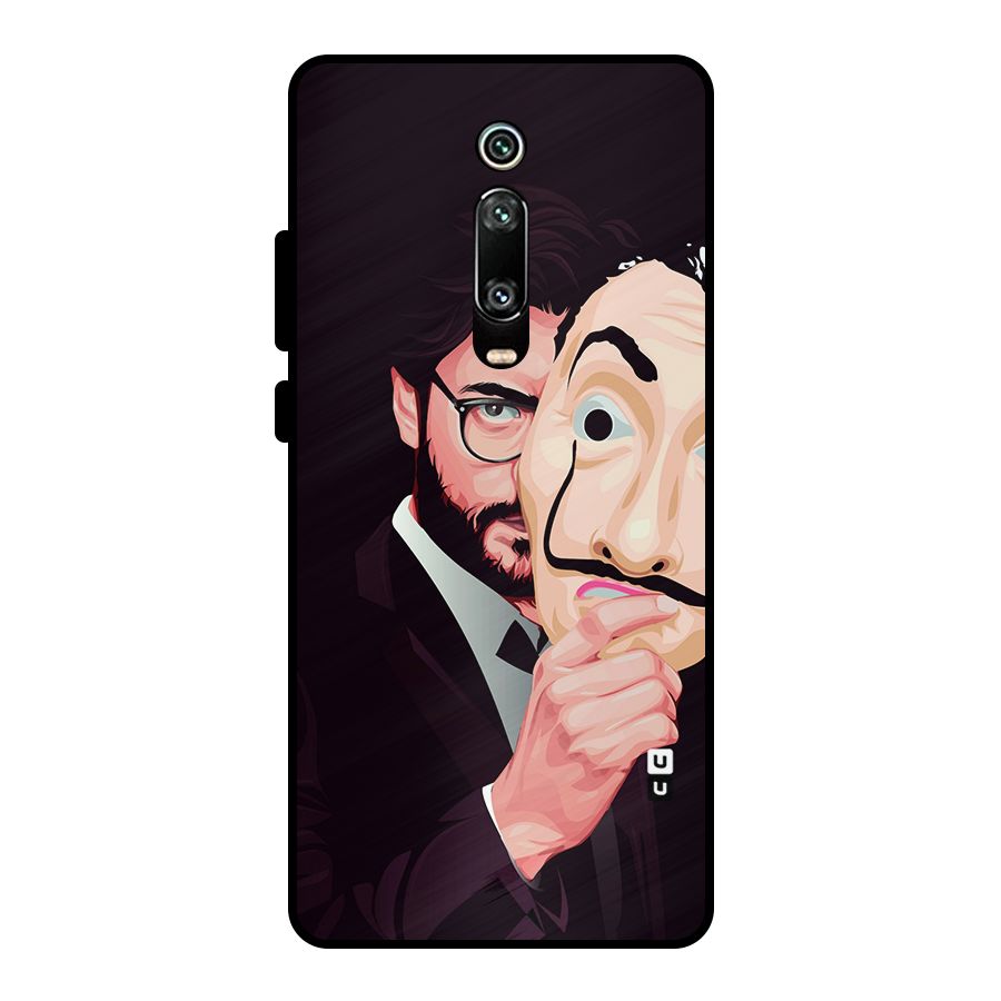 Money Heist Professor Art Metal Back Case for Redmi K20