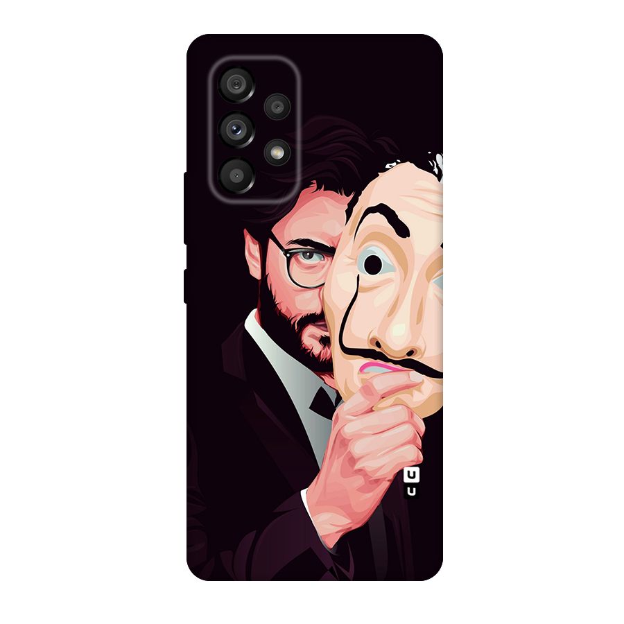 Money Heist Professor Art Original Polycarbonate Back Case for Galaxy A53 5G