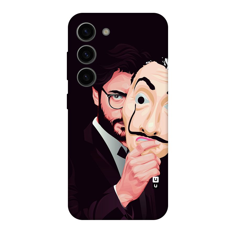 Money Heist Professor Art Original Polycarbonate Back Case for Galaxy S23