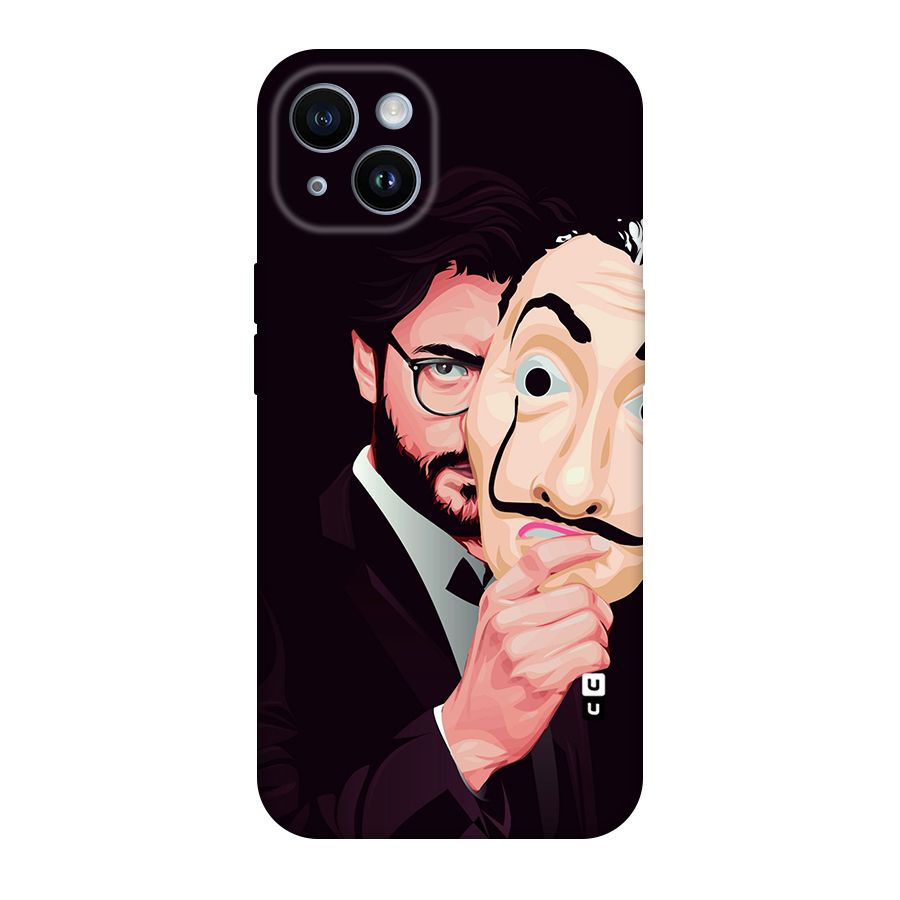 Money Heist Professor Art Original Polycarbonate Back Case for iPhone 14