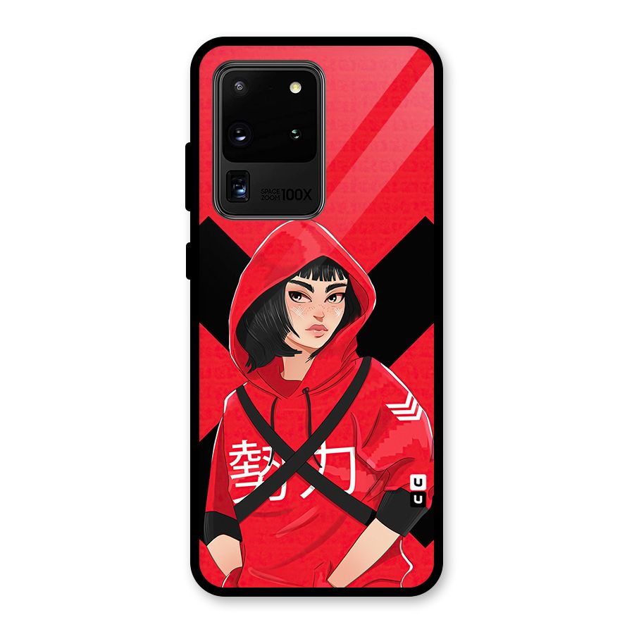 Money Heist Tokyo Digital Art Glass Back Case for Galaxy S20 Ultra
