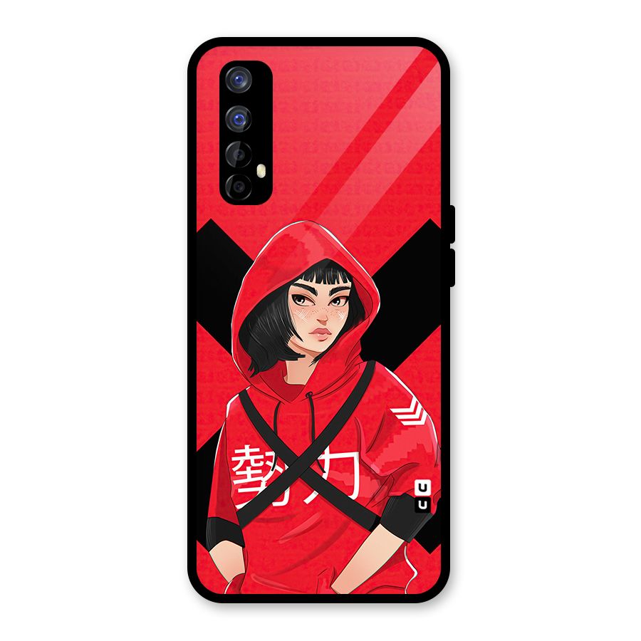 Money Heist Tokyo Digital Art Glass Back Case for Realme Narzo 20 Pro