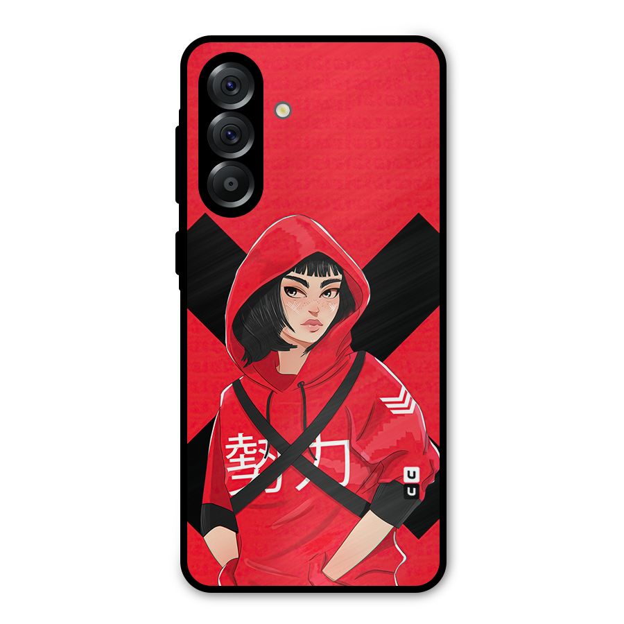 Money Heist Tokyo Digital Art Metal Back Case for Galaxy A36