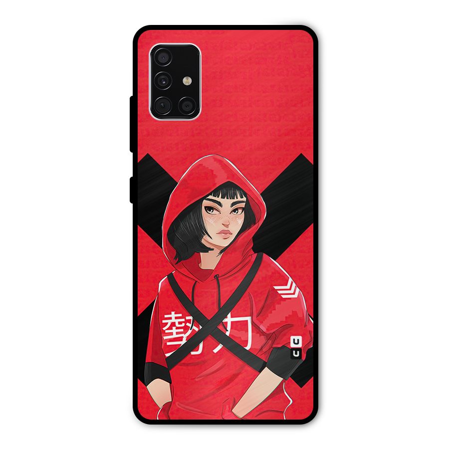 Money Heist Tokyo Digital Art Metal Back Case for Galaxy A51