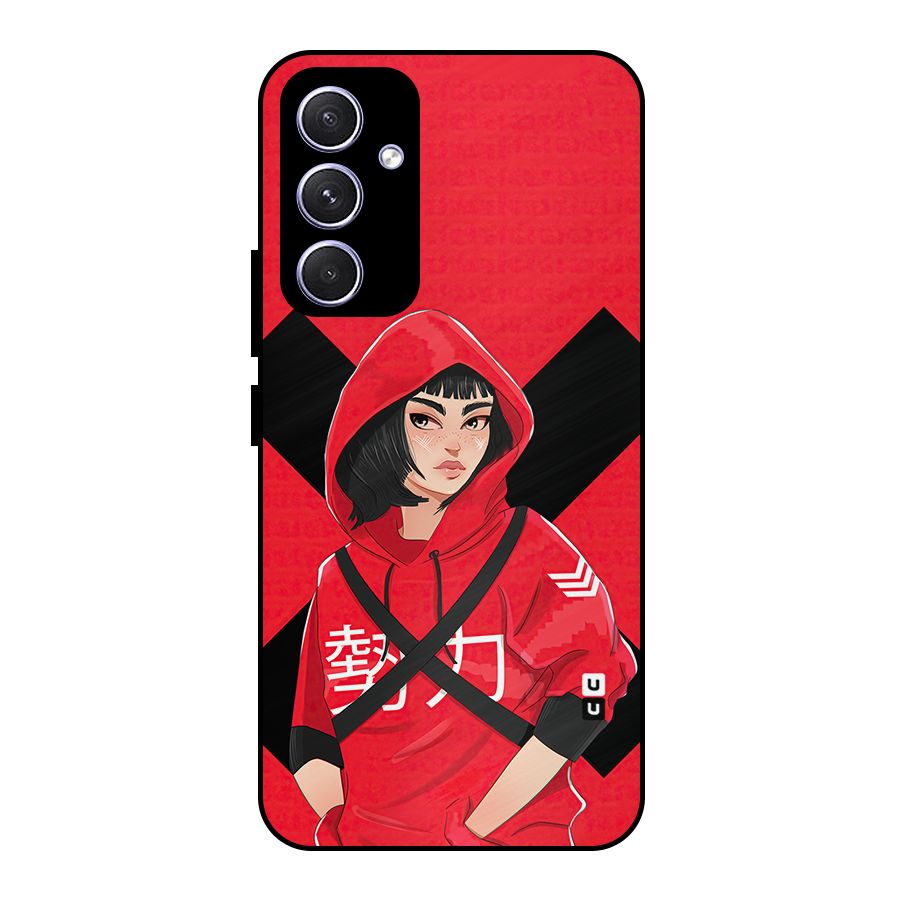Money Heist Tokyo Digital Art Metal Back Case for Galaxy A54