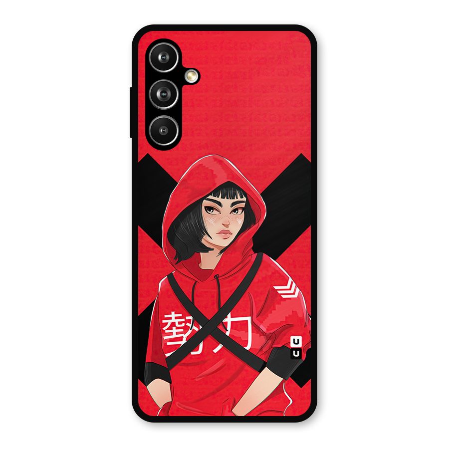 Money Heist Tokyo Digital Art Metal Back Case for Galaxy F54
