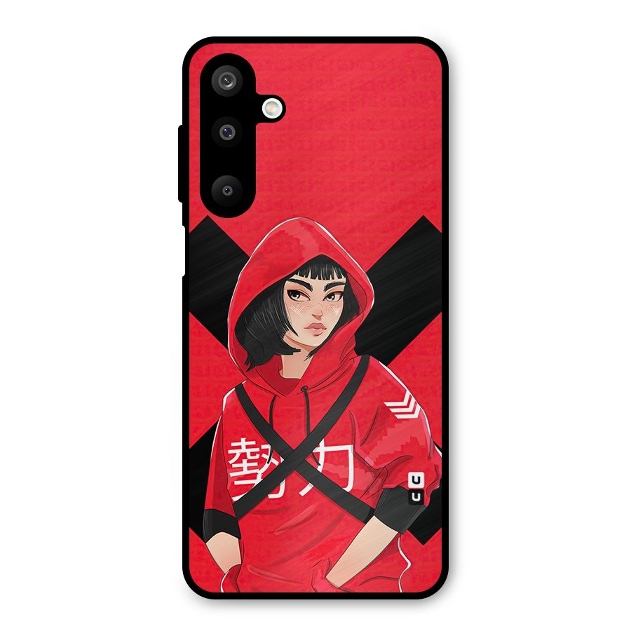 Money Heist Tokyo Digital Art Metal Back Case for Galaxy M16