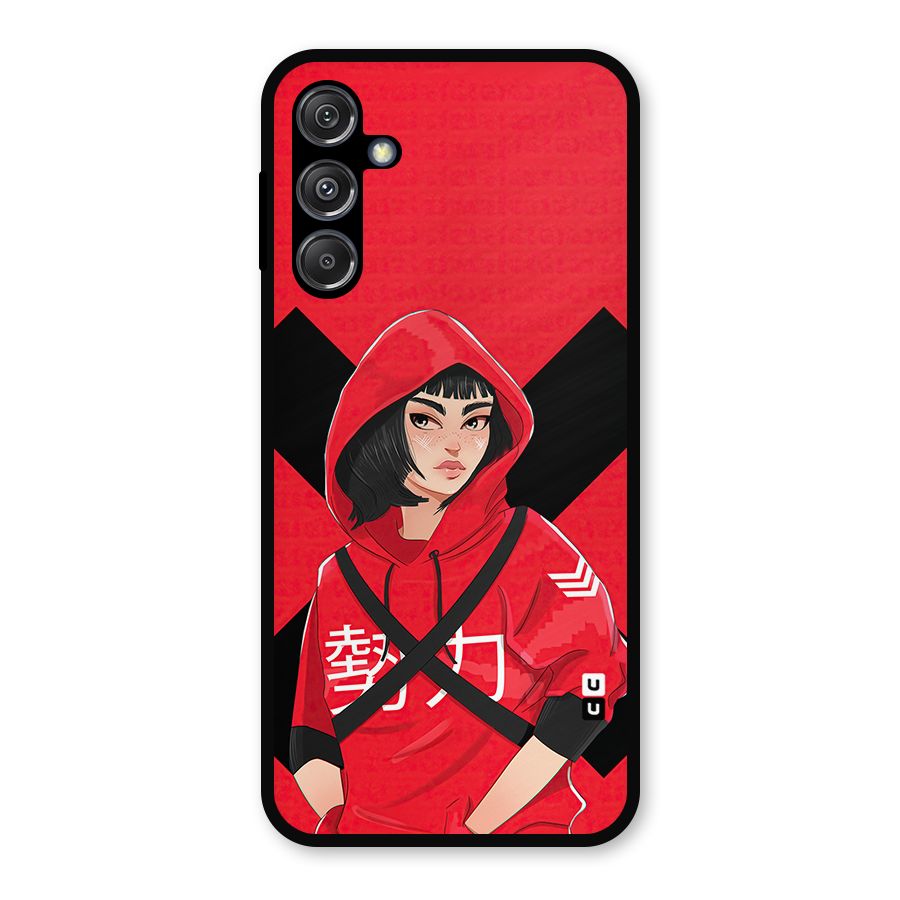 Money Heist Tokyo Digital Art Metal Back Case for Galaxy M34 5G