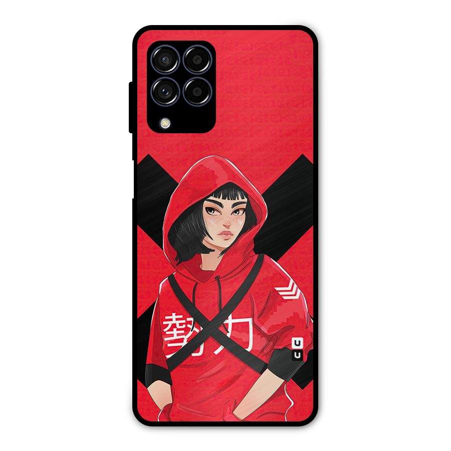 Money Heist Tokyo Digital Art Metal Back Case for Galaxy M53 5G