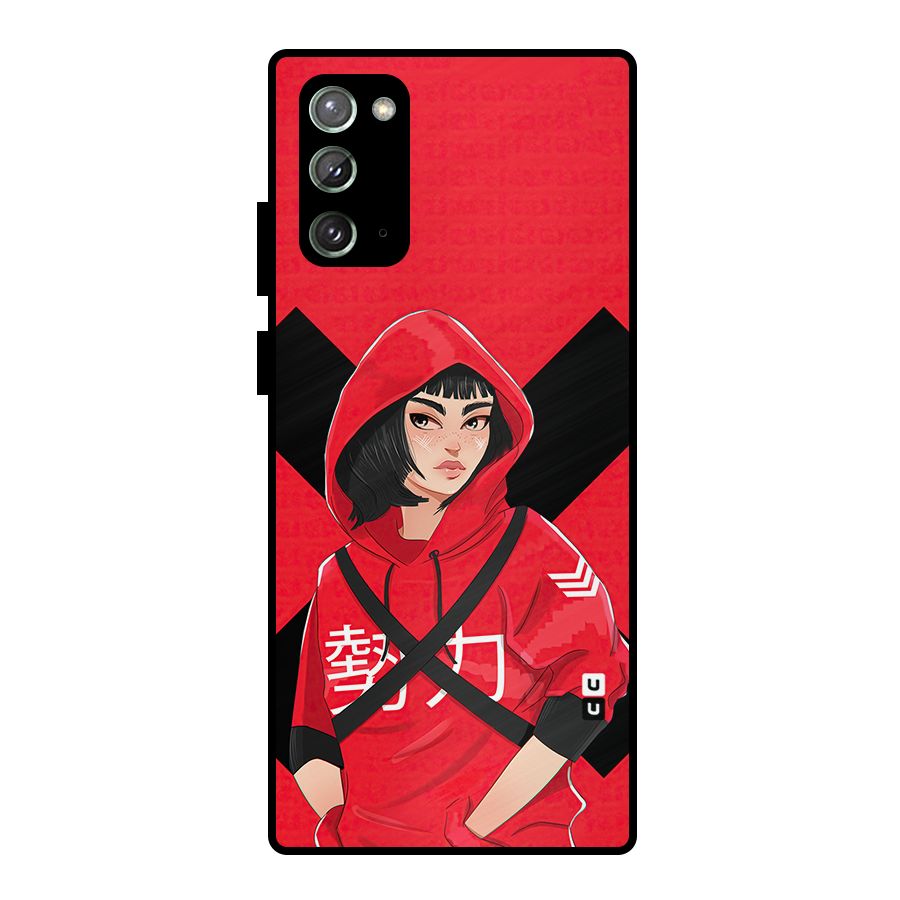 Money Heist Tokyo Digital Art Metal Back Case for Galaxy Note 20