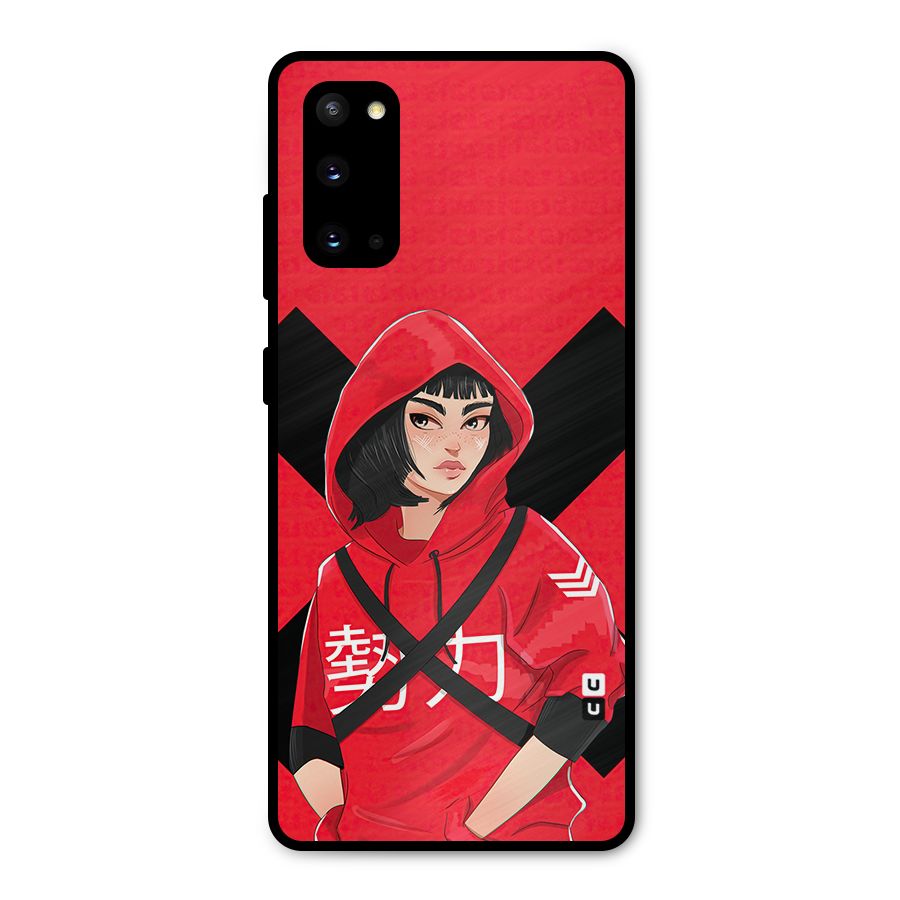 Money Heist Tokyo Digital Art Metal Back Case for Galaxy S20