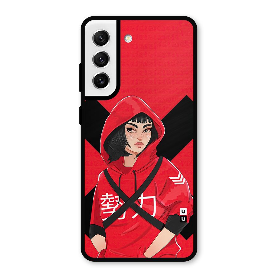 Money Heist Tokyo Digital Art Metal Back Case for Galaxy S21 FE 5G