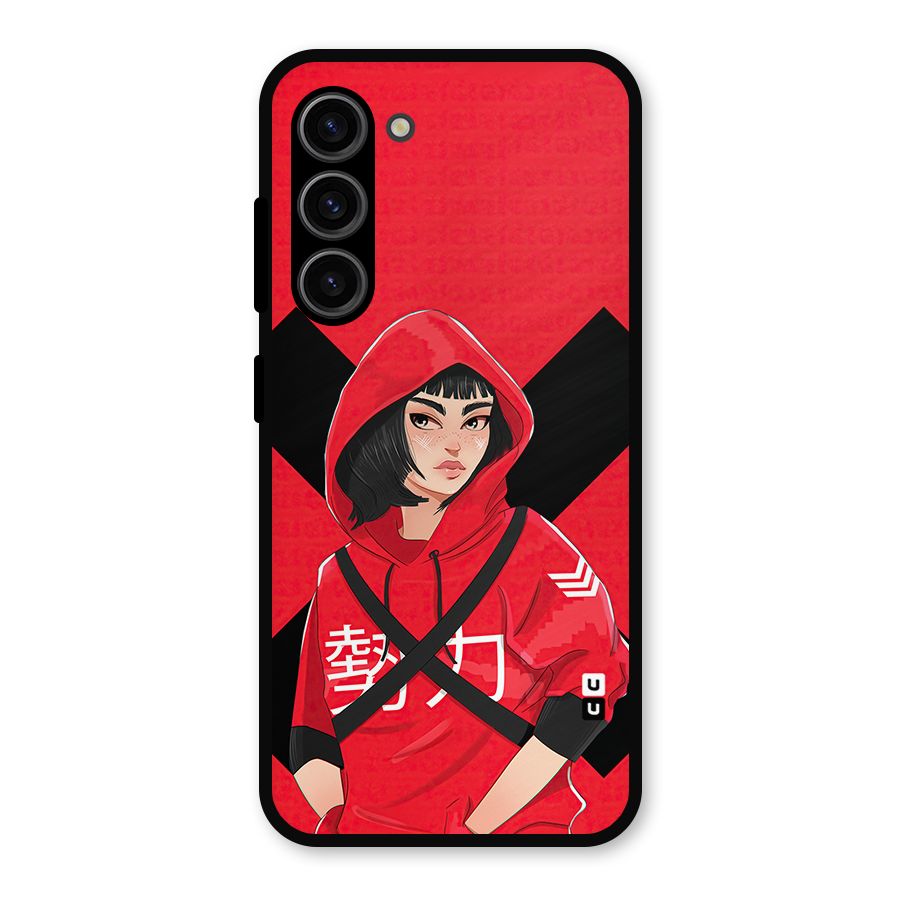 Money Heist Tokyo Digital Art Metal Back Case for Galaxy S23