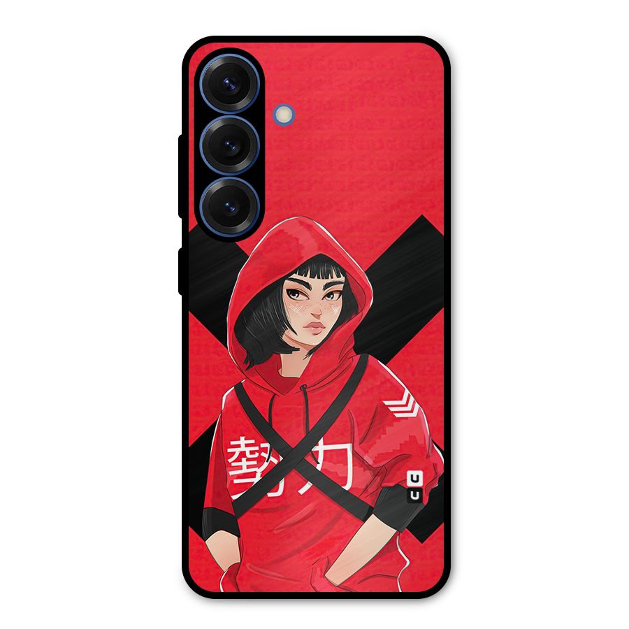 Money Heist Tokyo Digital Art Metal Back Case for Galaxy S25