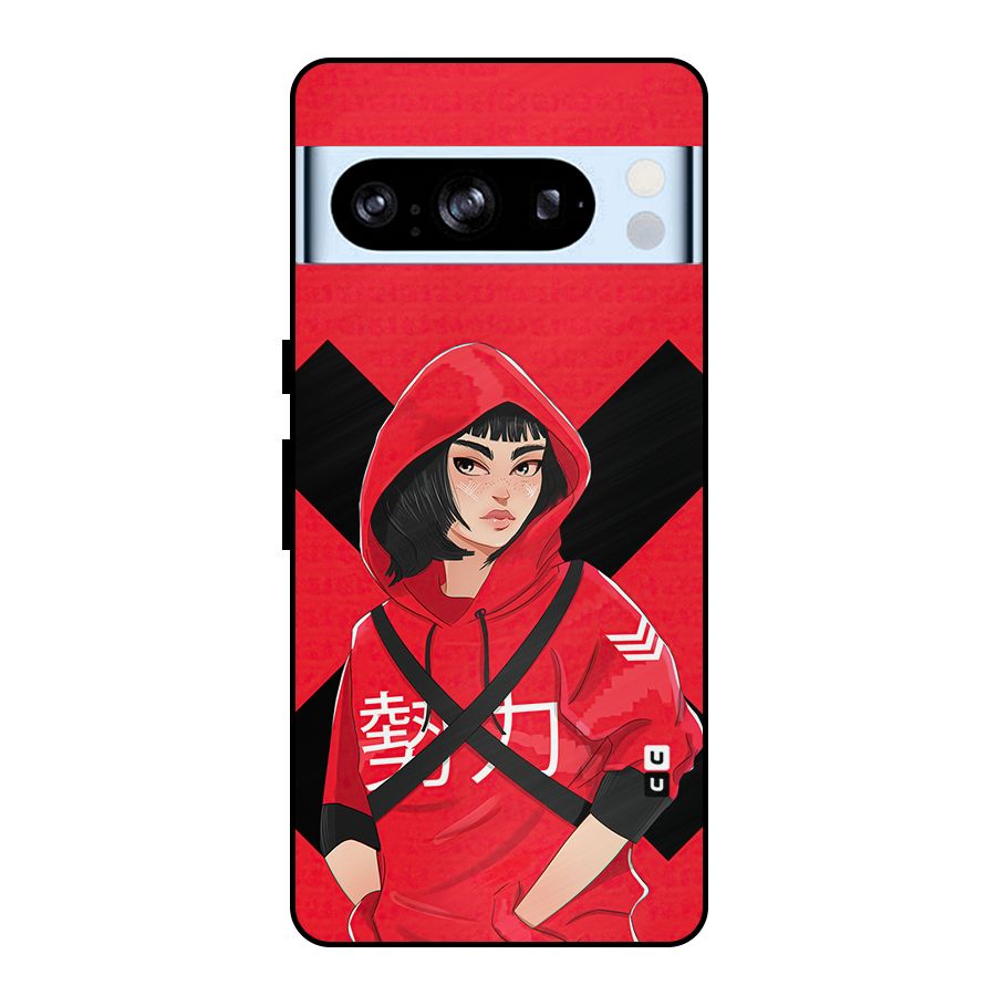 Money Heist Tokyo Digital Art Metal Back Case for Google Pixel 8 Pro