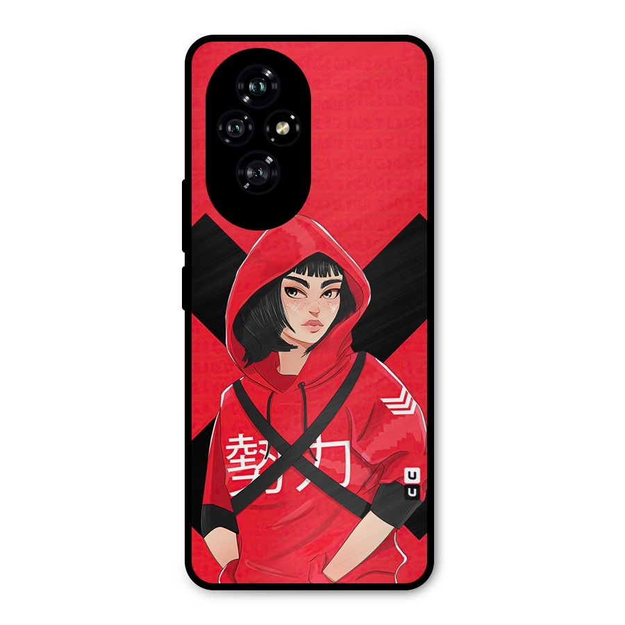 Money Heist Tokyo Digital Art Metal Back Case for Honor 200
