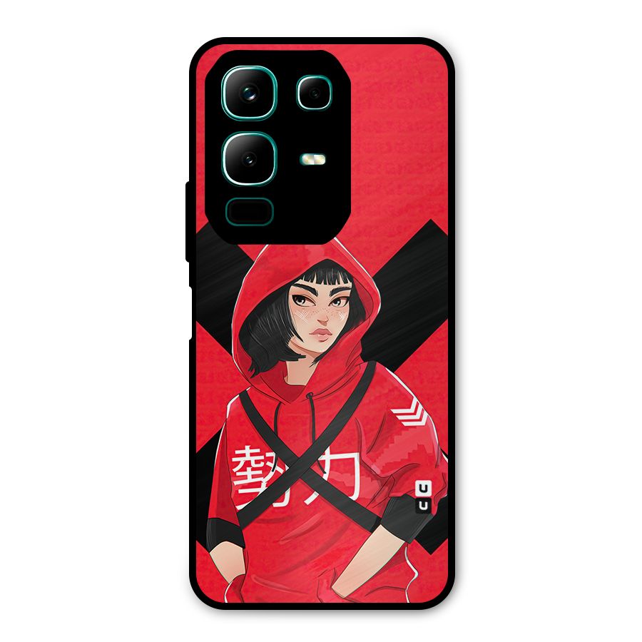 Money Heist Tokyo Digital Art Metal Back Case for Infinix Note 50x
