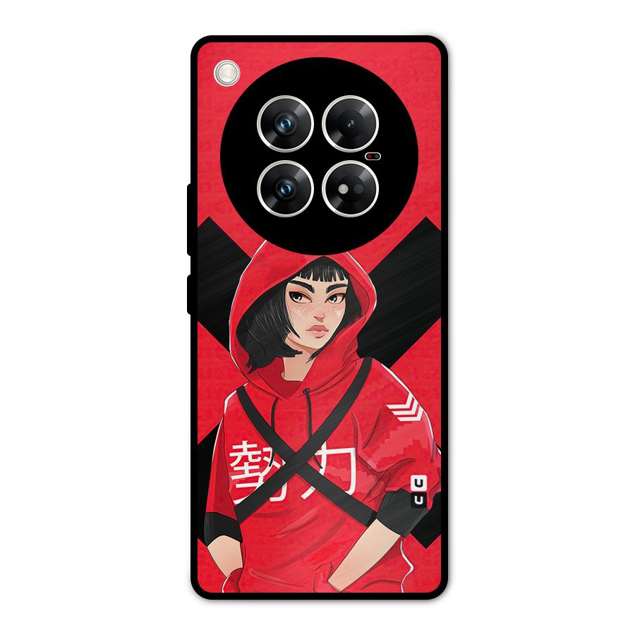 Money Heist Tokyo Digital Art Metal Back Case for Infinix Zero 40 5G