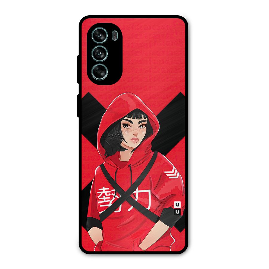 Money Heist Tokyo Digital Art Metal Back Case for Moto G62