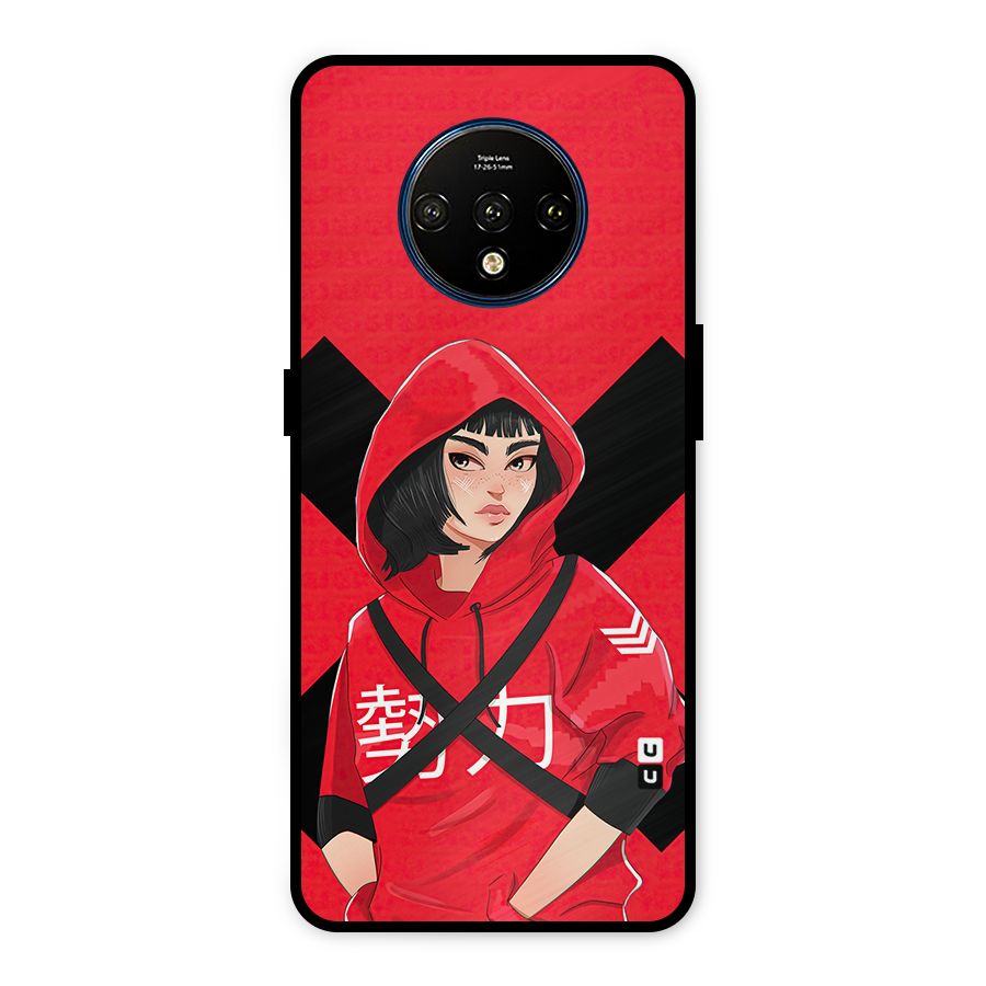 Money Heist Tokyo Digital Art Metal Back Case for OnePlus 7T