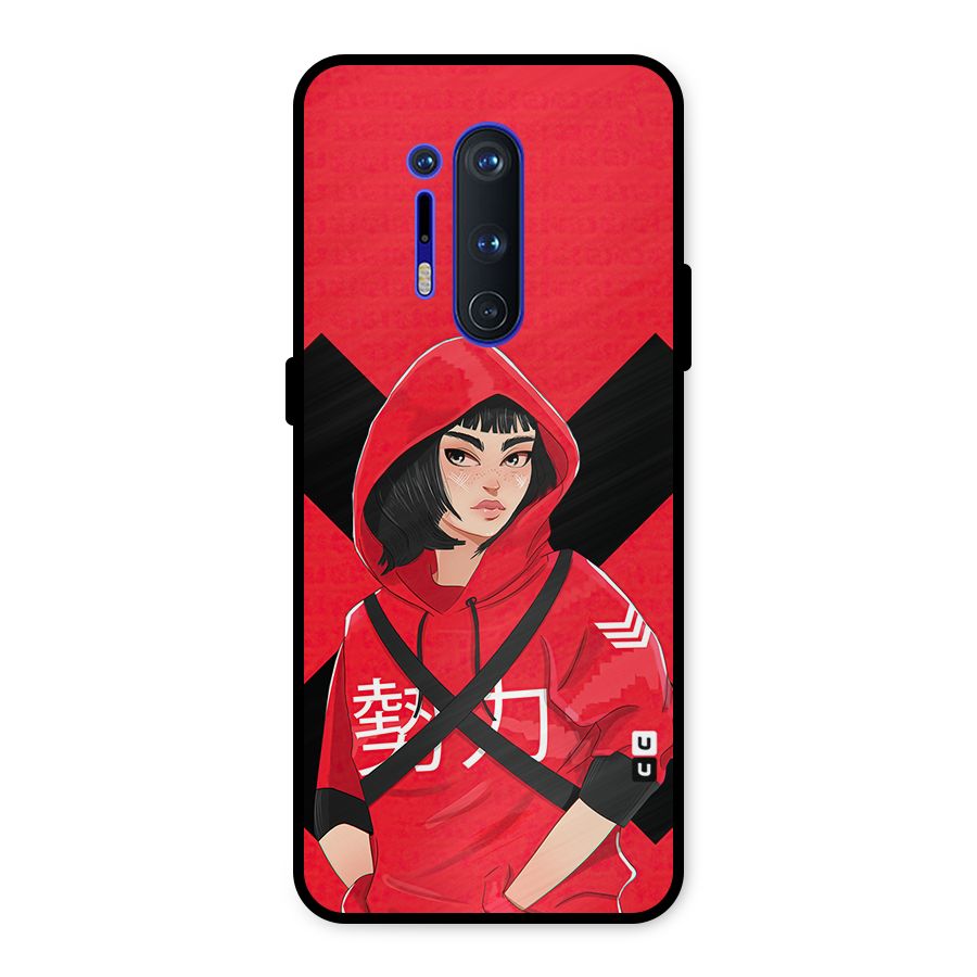 Money Heist Tokyo Digital Art Metal Back Case for OnePlus 8 Pro