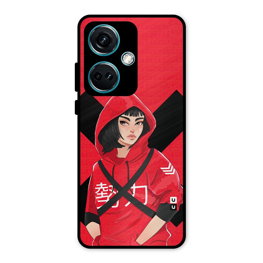 Money Heist Tokyo Digital Art Metal Back Case for OnePlus Nord CE 3 5G