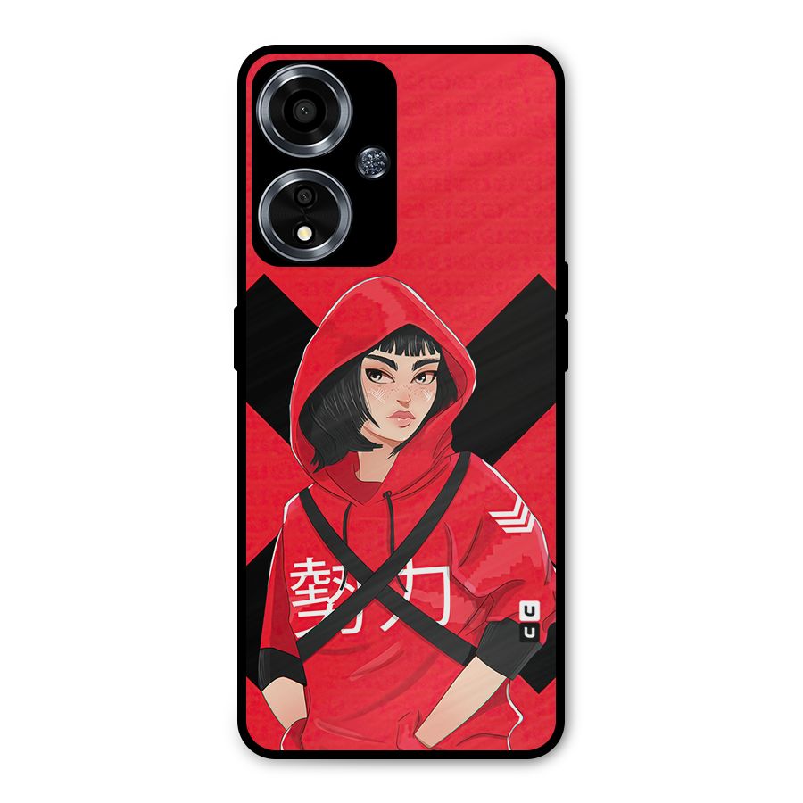 Money Heist Tokyo Digital Art Metal Back Case for Oppo A59