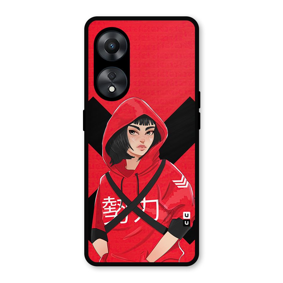 Money Heist Tokyo Digital Art Metal Back Case for Oppo A78