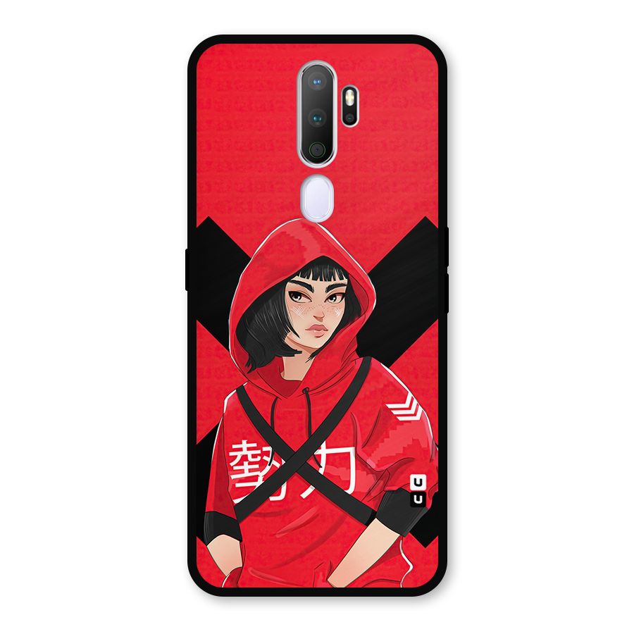 Money Heist Tokyo Digital Art Metal Back Case for Oppo A9 (2020)