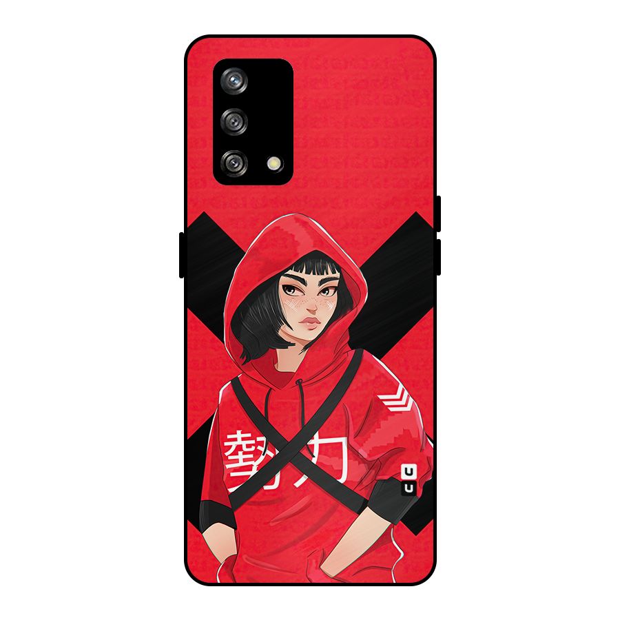 Money Heist Tokyo Digital Art Metal Back Case for Oppo F19