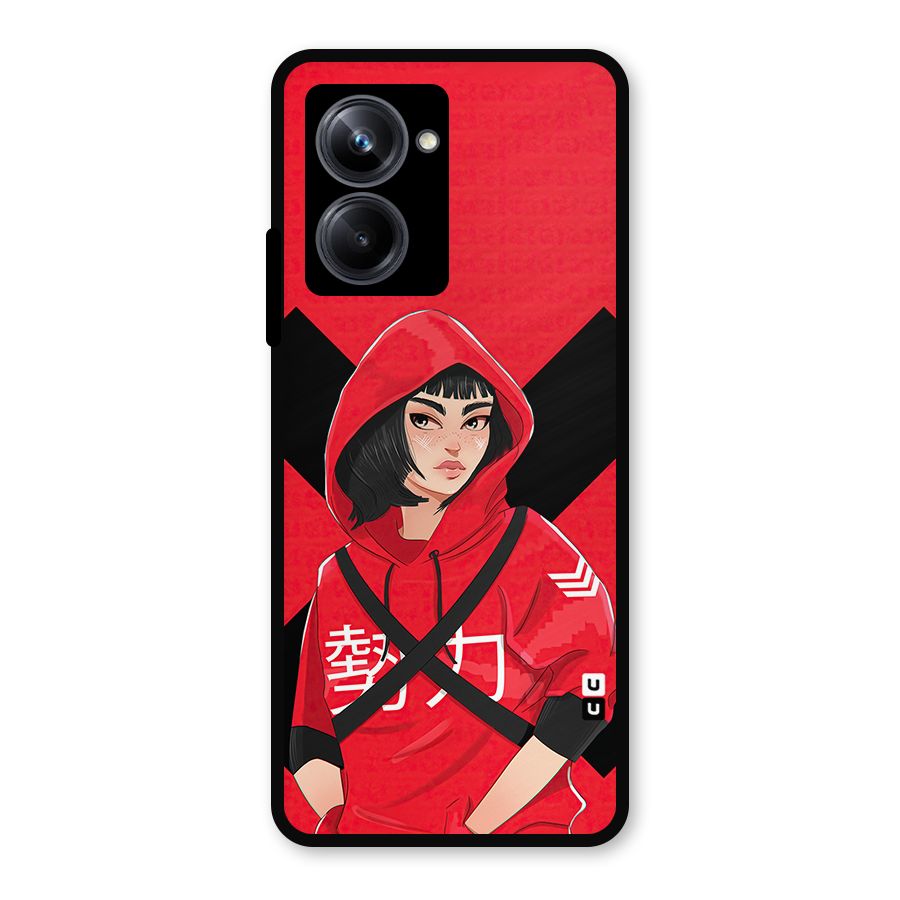 Money Heist Tokyo Digital Art Metal Back Case for Realme 10 Pro