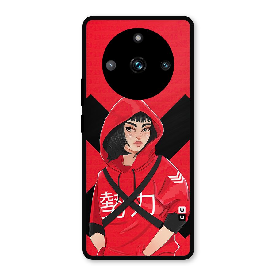 Money Heist Tokyo Digital Art Metal Back Case for Realme 11 Pro