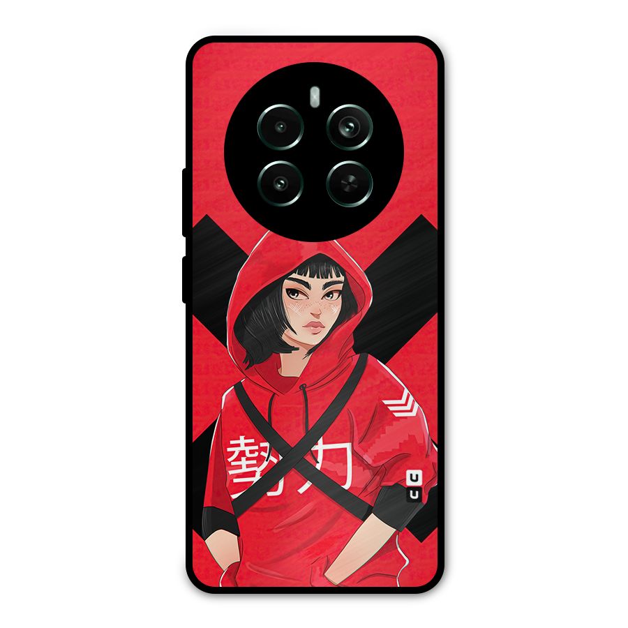Money Heist Tokyo Digital Art Metal Back Case for Realme 12 Pro Plus