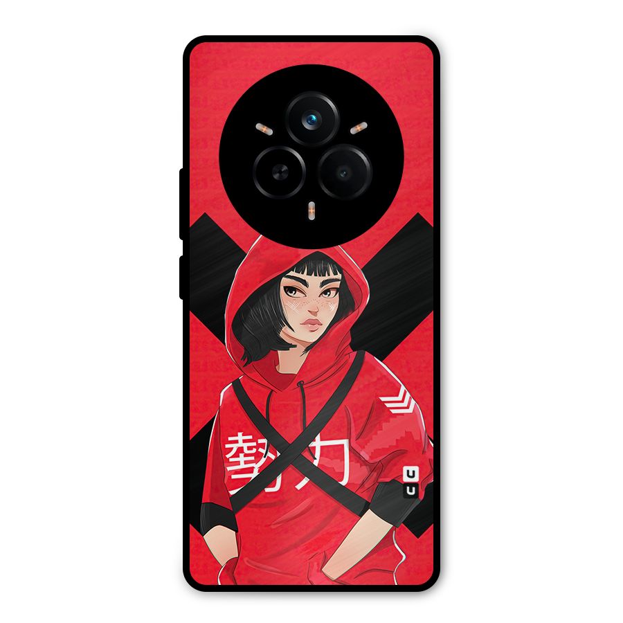Money Heist Tokyo Digital Art Metal Back Case for Realme 14 Pro