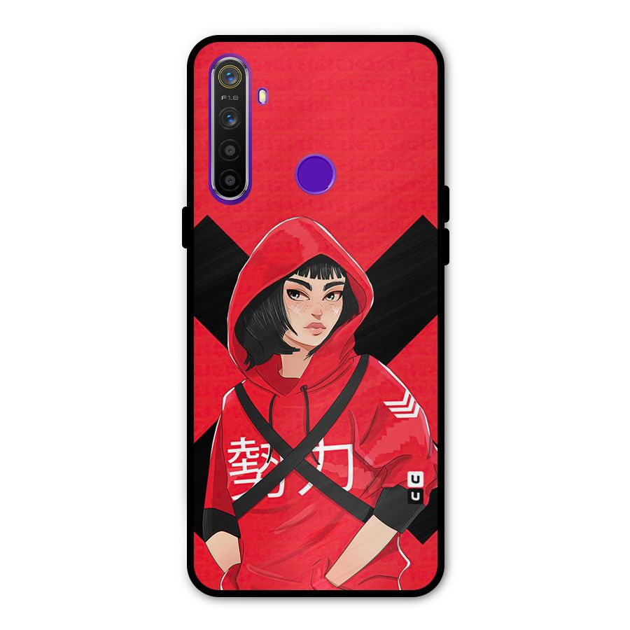 Money Heist Tokyo Digital Art Metal Back Case for Realme 5i