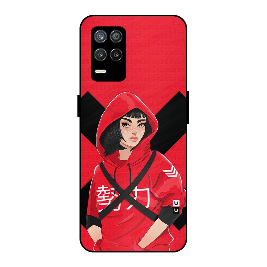 Money Heist Tokyo Digital Art Metal Back Case for Realme 9 5G
