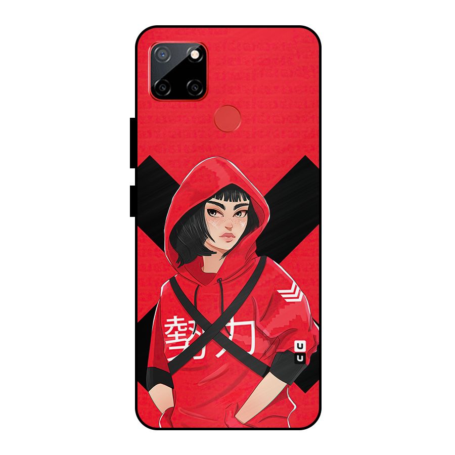 Money Heist Tokyo Digital Art Metal Back Case for Realme C12